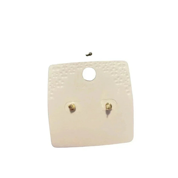 MINT HEART EARRINGS IN BLACK WITH SPARKLES DANGLES - Picture 2 of 2